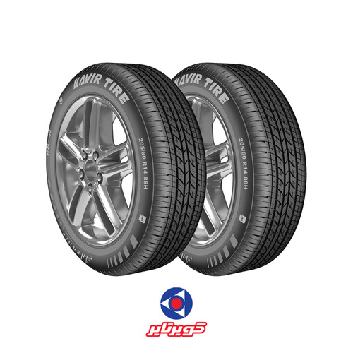 لاستیک 205/60R14 کویرتایر KB44 (دو حلقه//جفتی) ۲۰۲۶